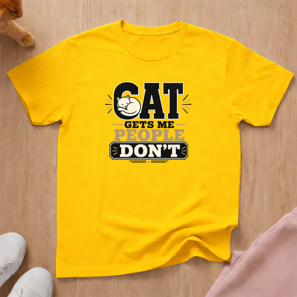 Cat gets me T-shirt