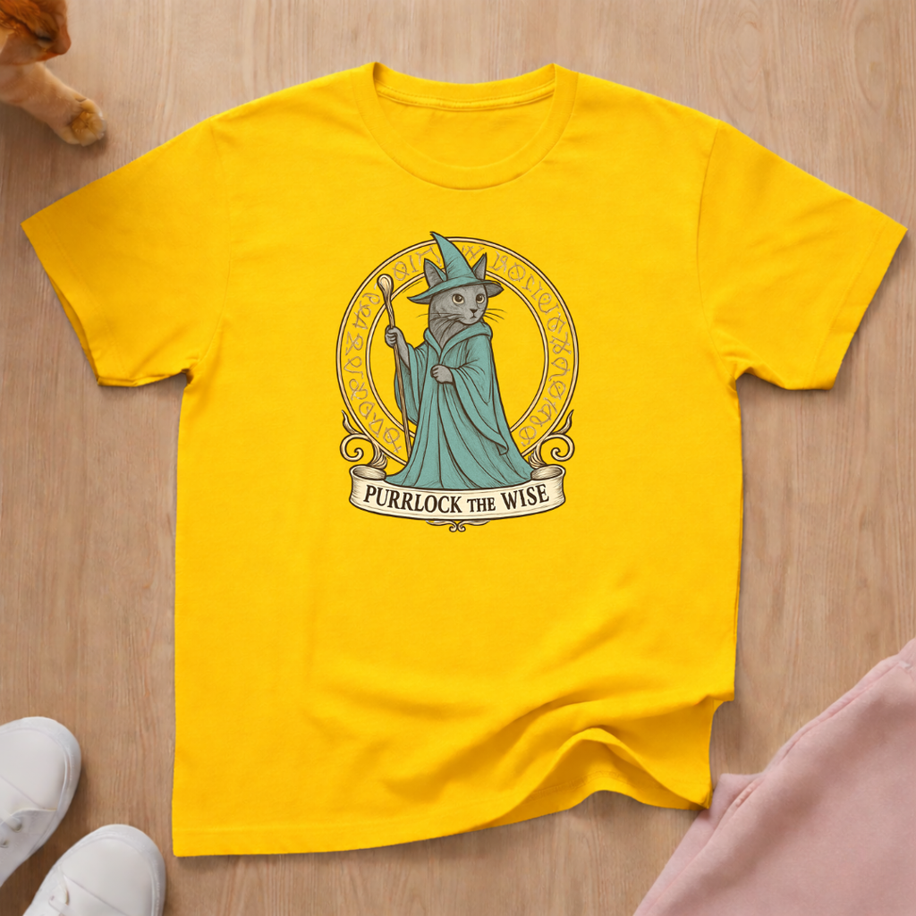 Purrlock 2 cat T-shirt