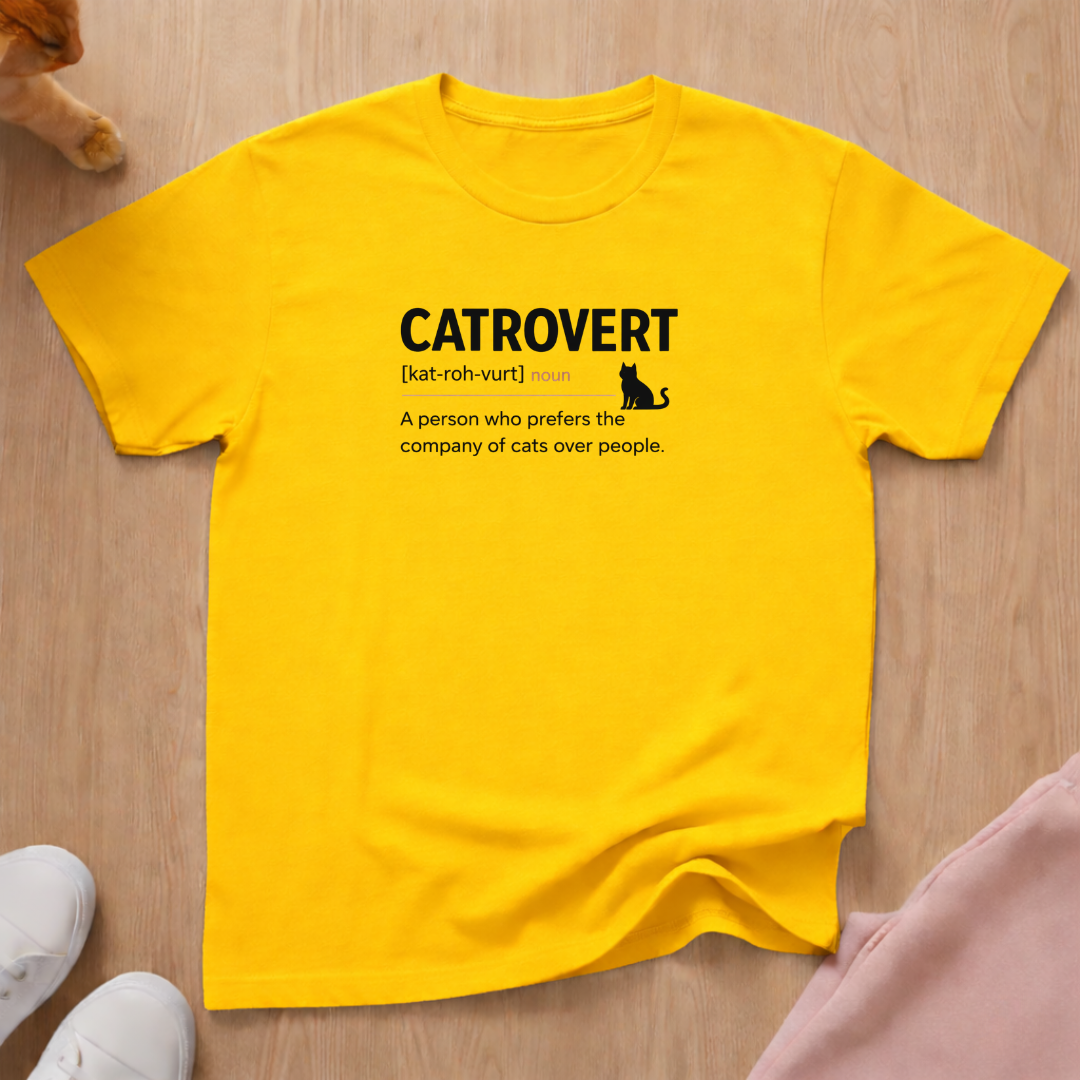 Catrovert definition T-shirt