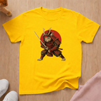 Samurai cat T-shirt