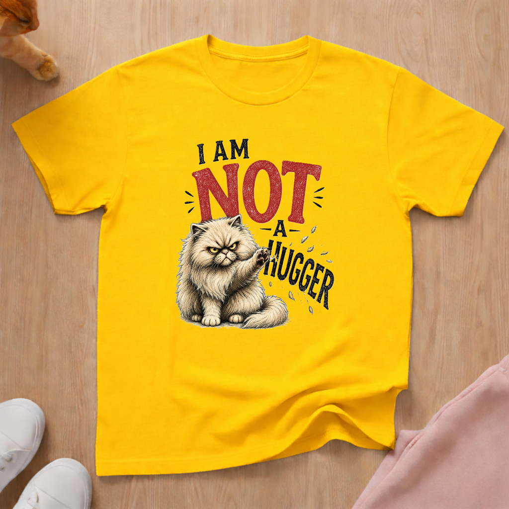 Not a hugger (dark) T-shirt