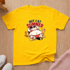 Hot cat summer T-shirt