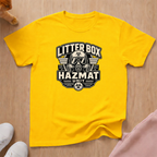 Litter box hazmat unit T-shirt