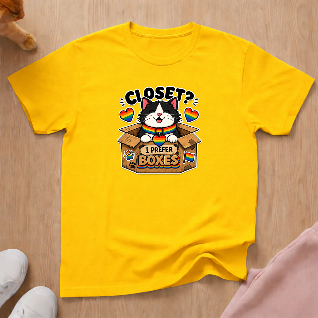 I prefer boxes T-shirt