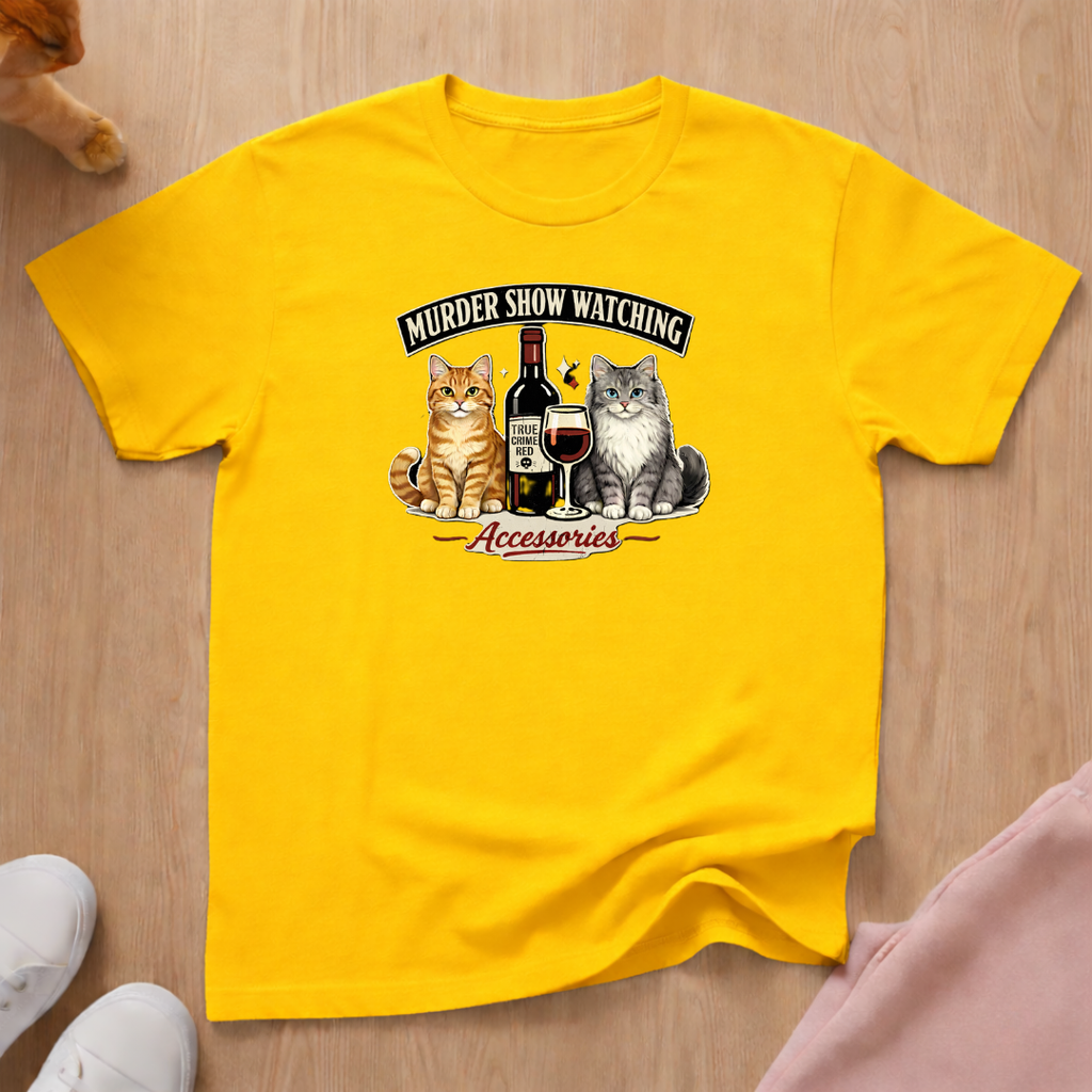 Murder show accessories T-shirt