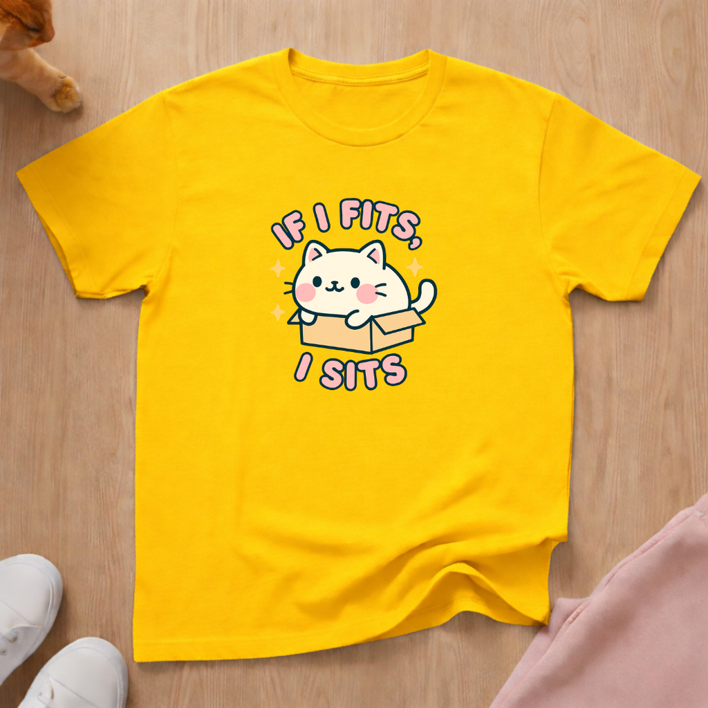 Cute if I fits cat T-shirt