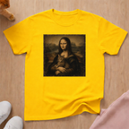 Mona Lisa Cat T-shirt