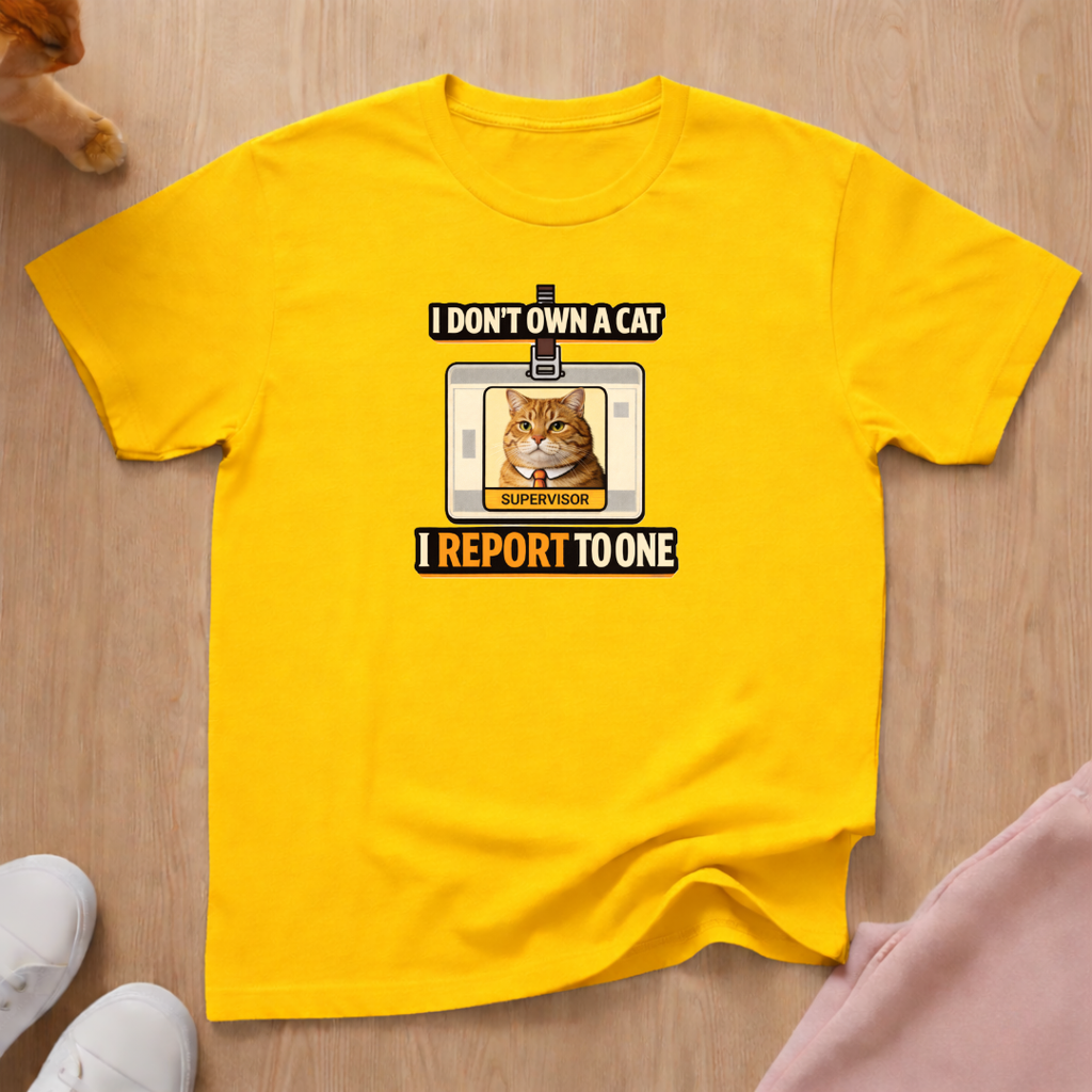 I don't own a Cat T-shirt