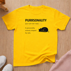 Purrsonality definition T-shirt