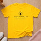 Legally Owned by Cat T-shirt