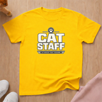 Cat staff T-shirt