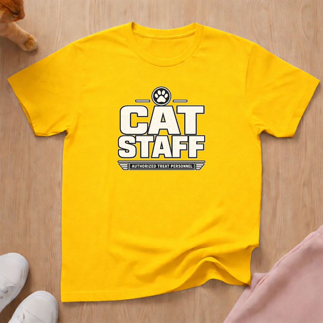 Cat staff T-shirt
