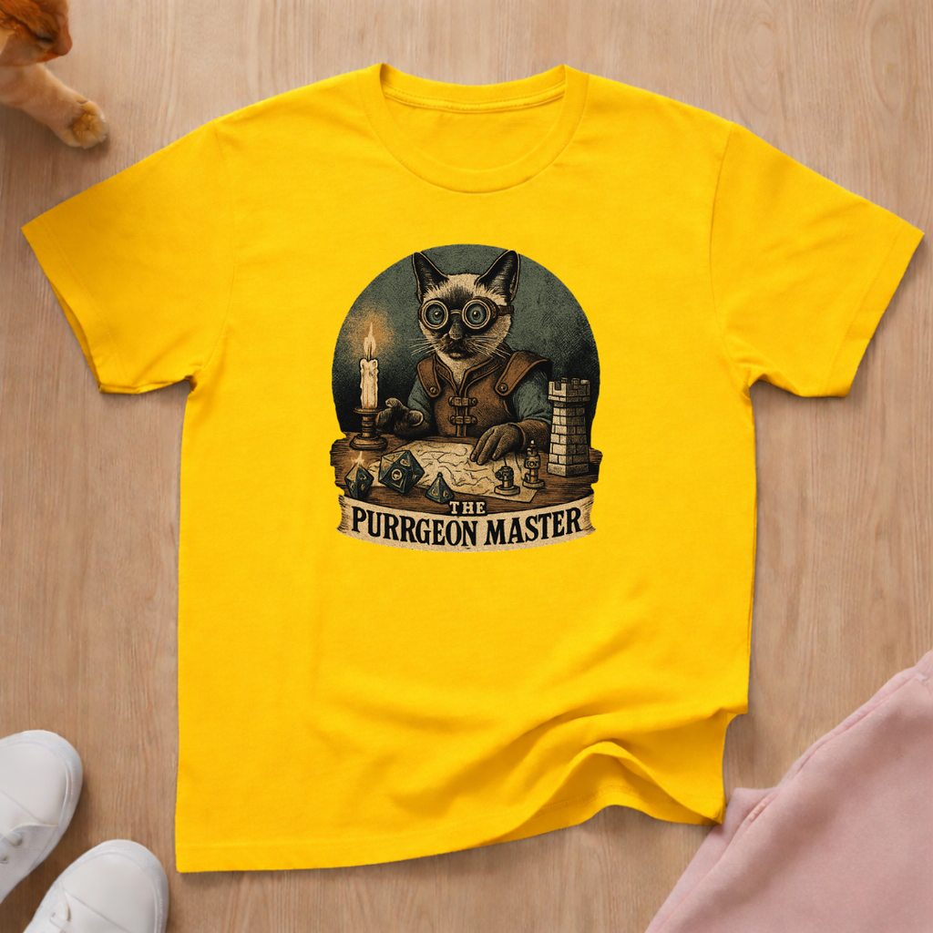 Purrgeon Master cat T-shirt