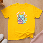 Cute cat ramen cat T-shirt