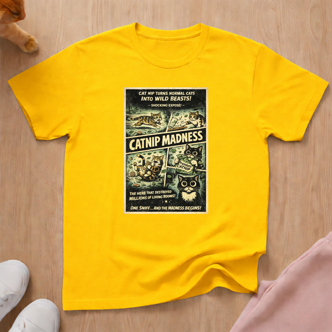 Catnip Madness T-shirt