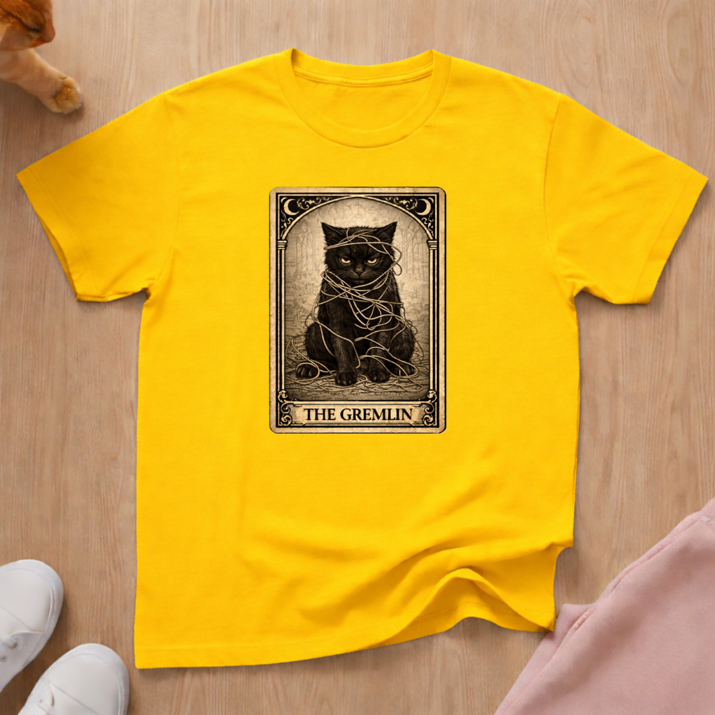 "The Gremlin" Tarot Card T-shirt