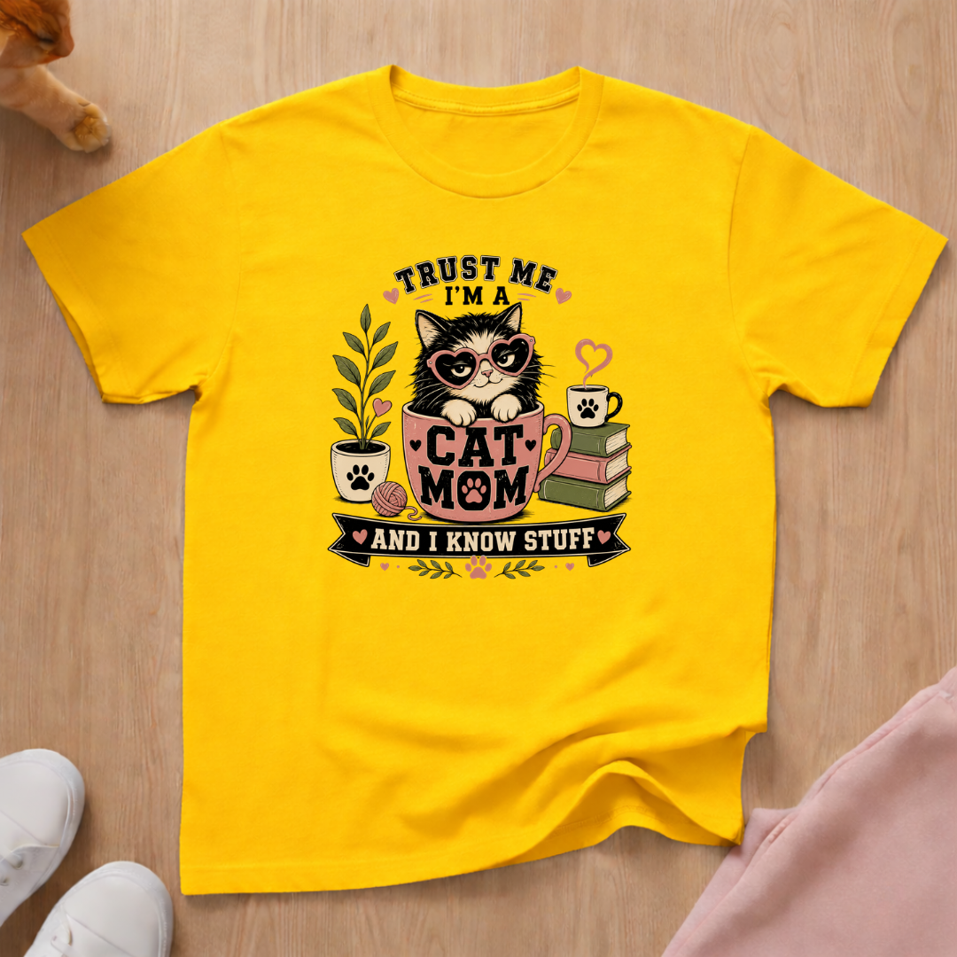 Trust me cat mom T-shirt