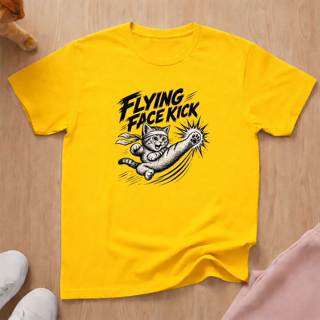 Face kick T-shirt