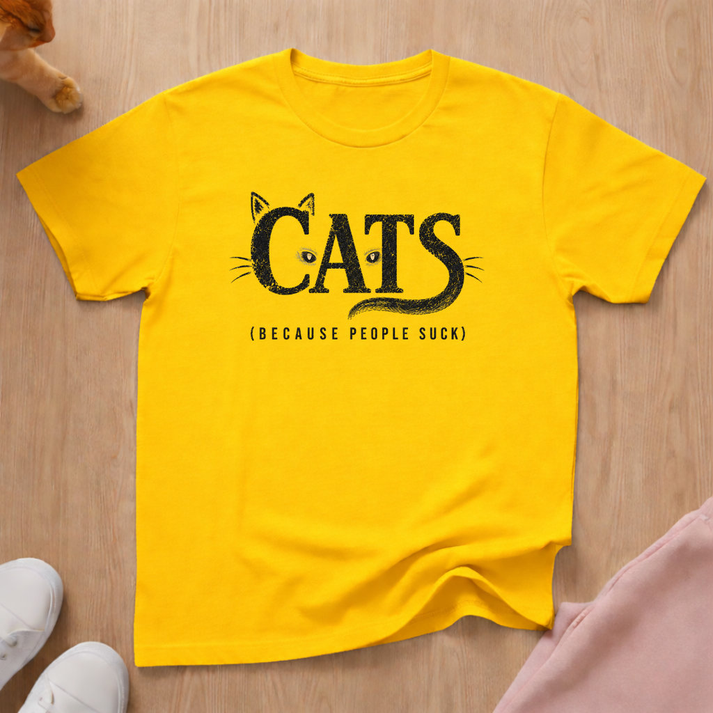 Because people suck T-shirt