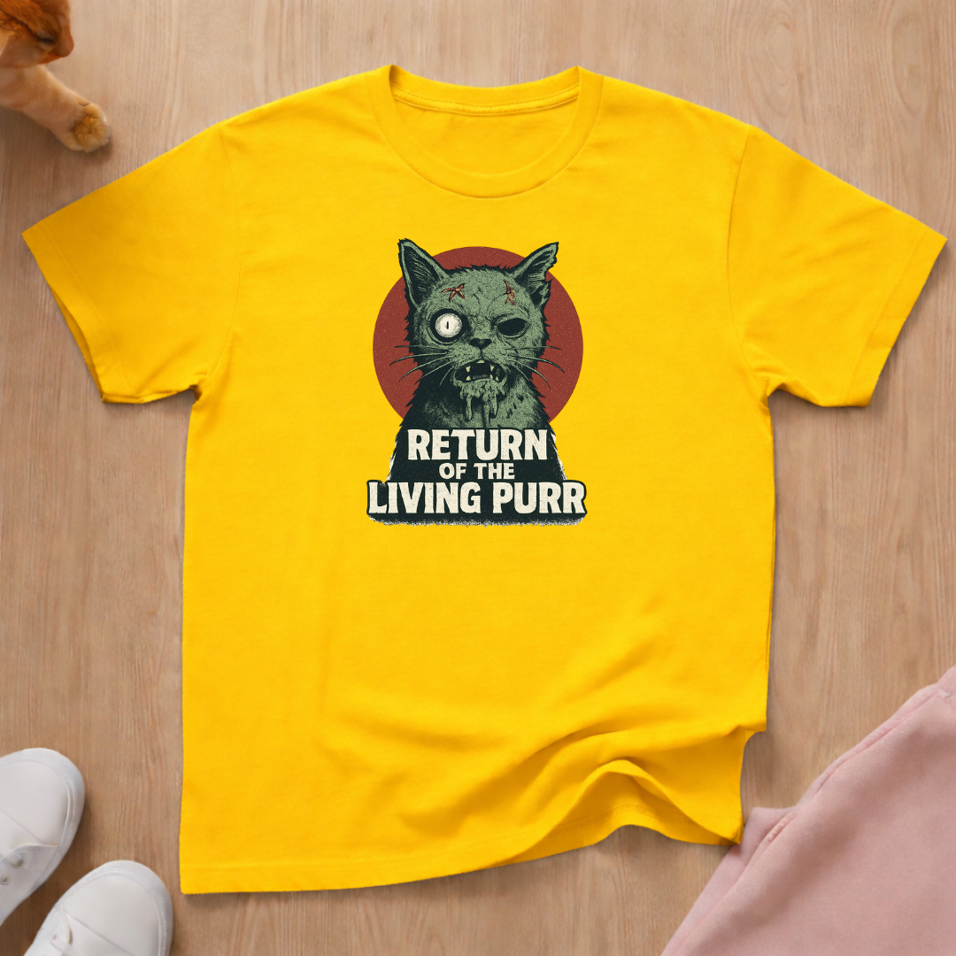 Living purr 2 cat T-shirt