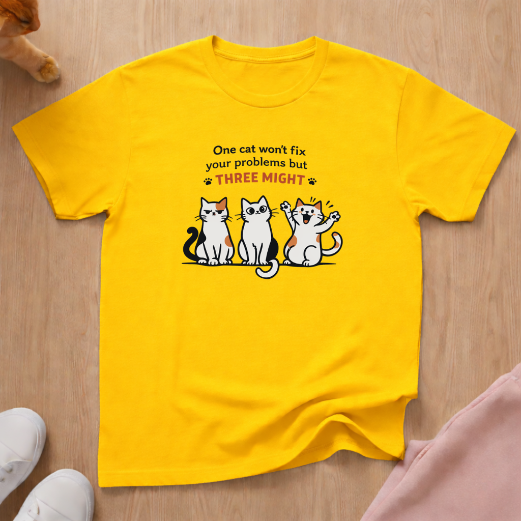 Three might T-shirt