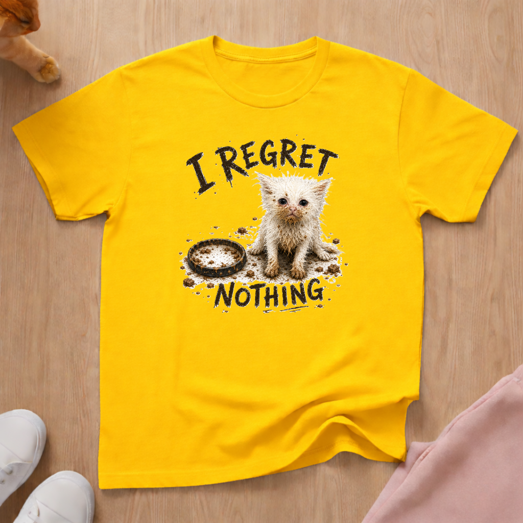 Regret nothing T-shirt