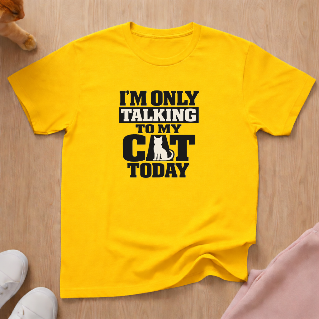 Talking to my Cat T-shirt
