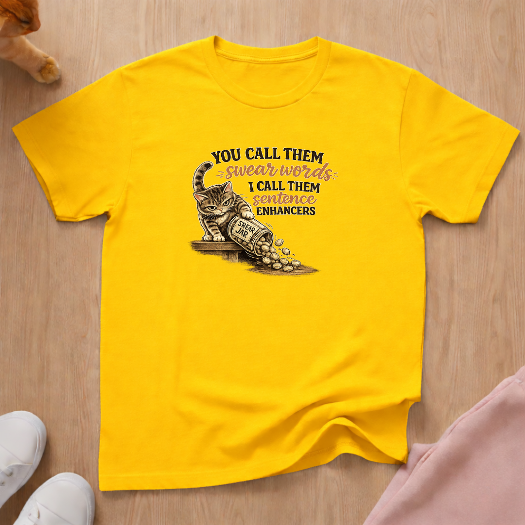 Sentence enhancers (dark) T-shirt
