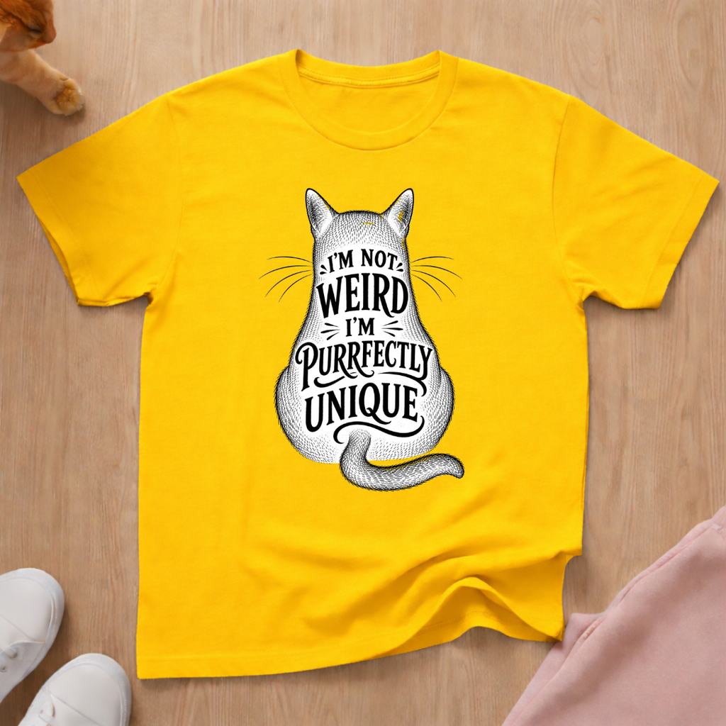 Purrfectly unique (dark) T-shirt