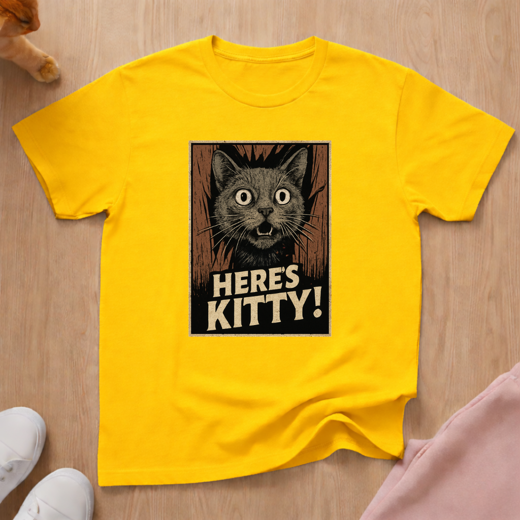 Here's Kitty cat T-shirt