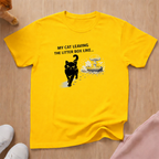 Leaving the litter box (Dark) T-shirt