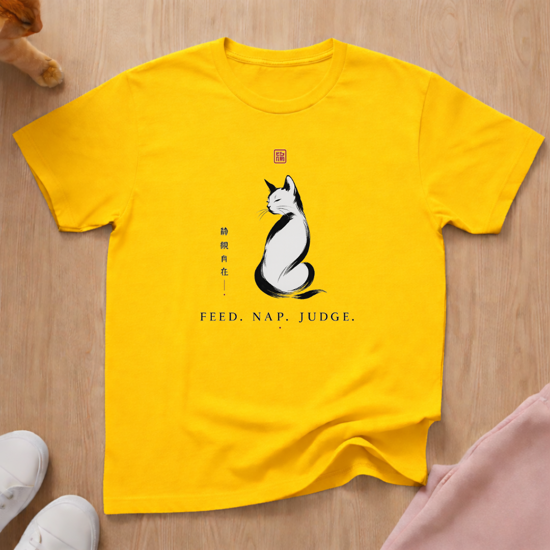 Feed nap judge T-shirt