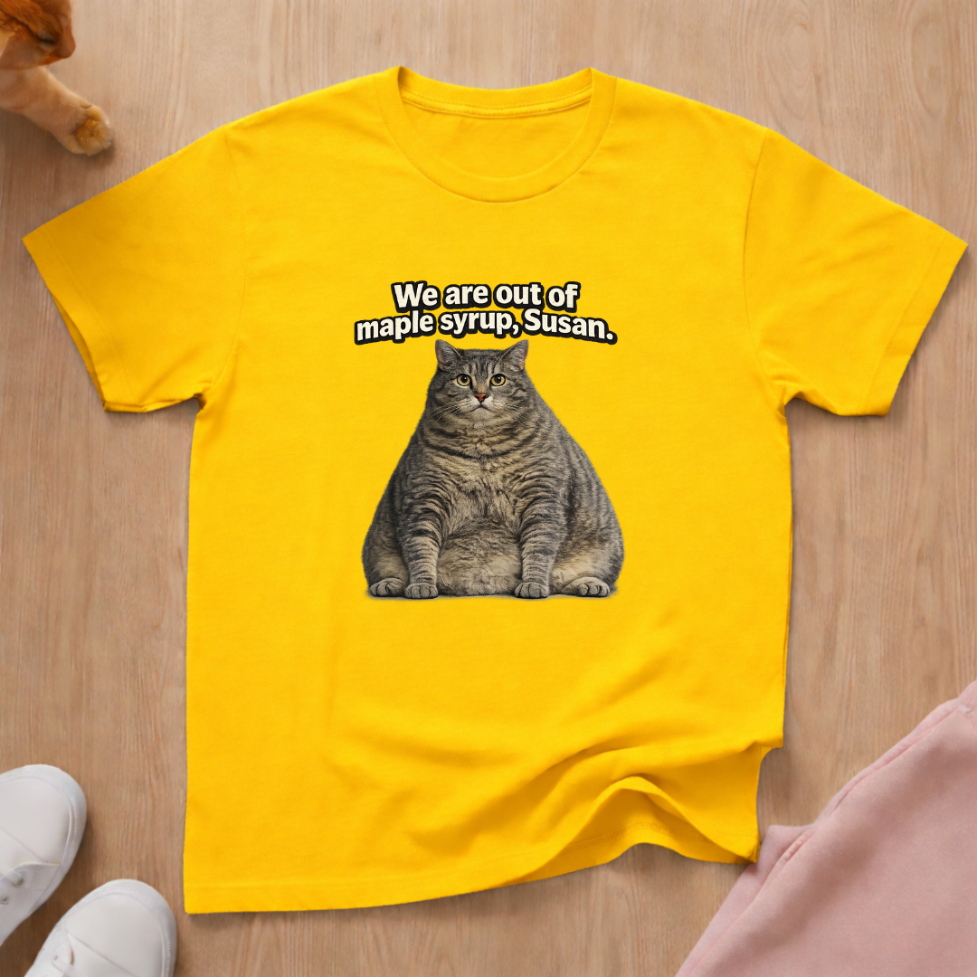Out of syrup T-shirt