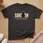 Sarcasm is my love language (light) T-shirt