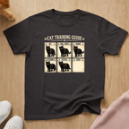 Cat training guide (light) T-shirt