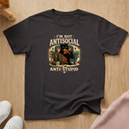 Not antisocial (light) T-shirt