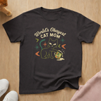 Okayest cat mom cat T-shirt