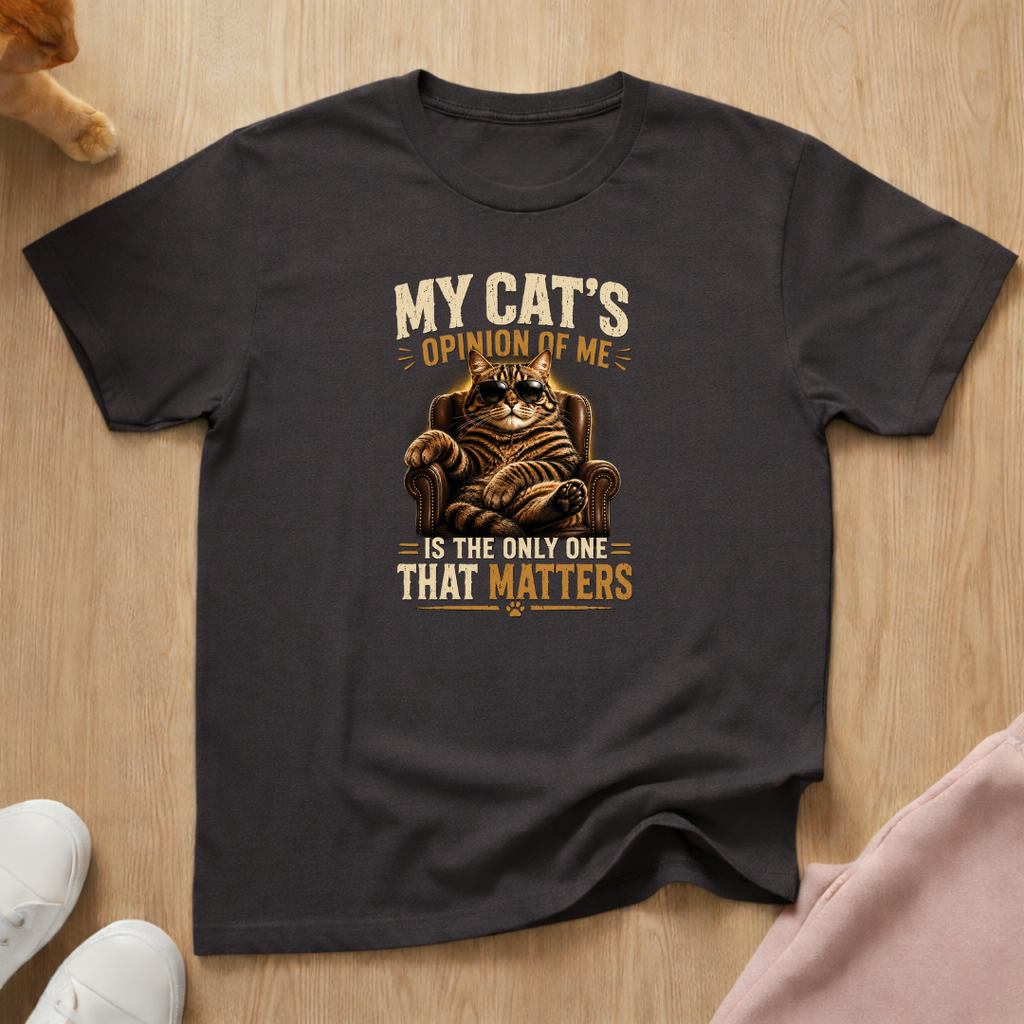 My cat's opinion T-shirt