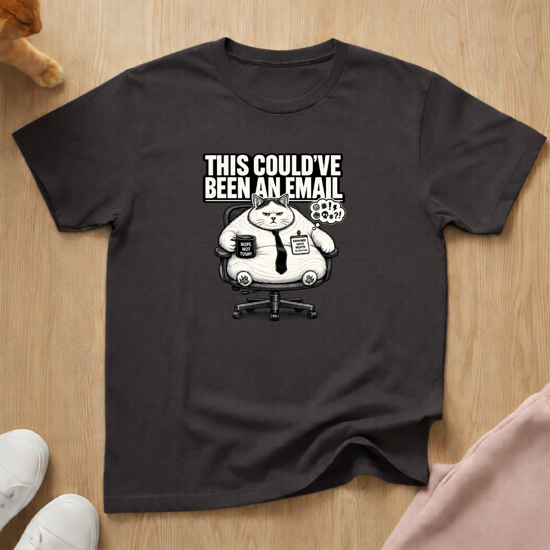 Could have been an email (light) T-shirt