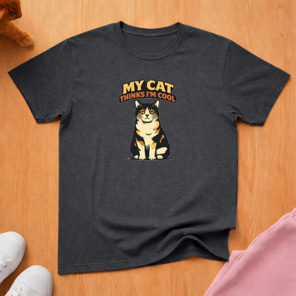My Cat thinks I'm cool T-shirt