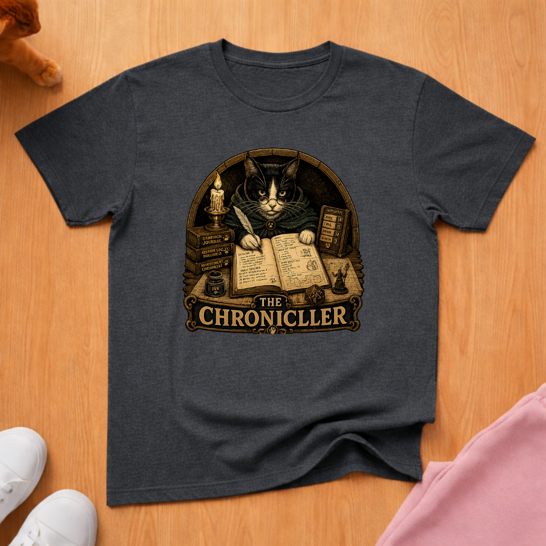 RPG player chronicller T-shirt