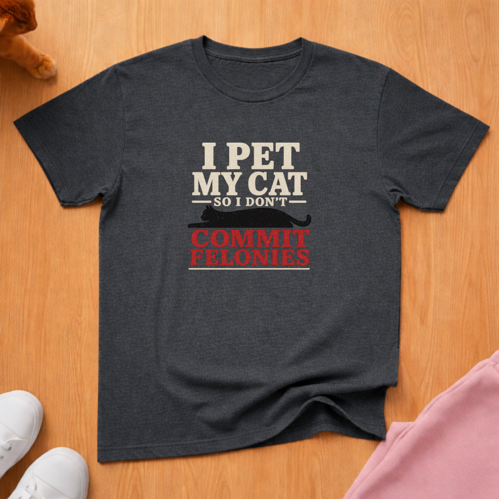 Don't commit felonies T-shirt