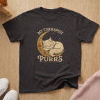 My therapist purrs (light) T-shirt