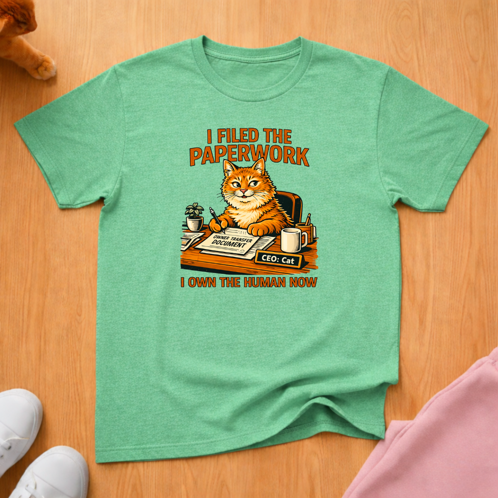 I own the human now T-shirt