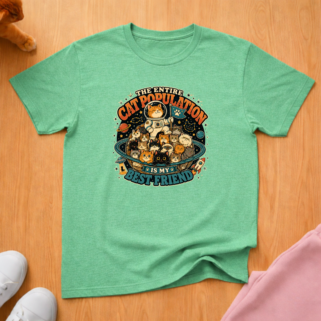 My best friend planet T-shirt