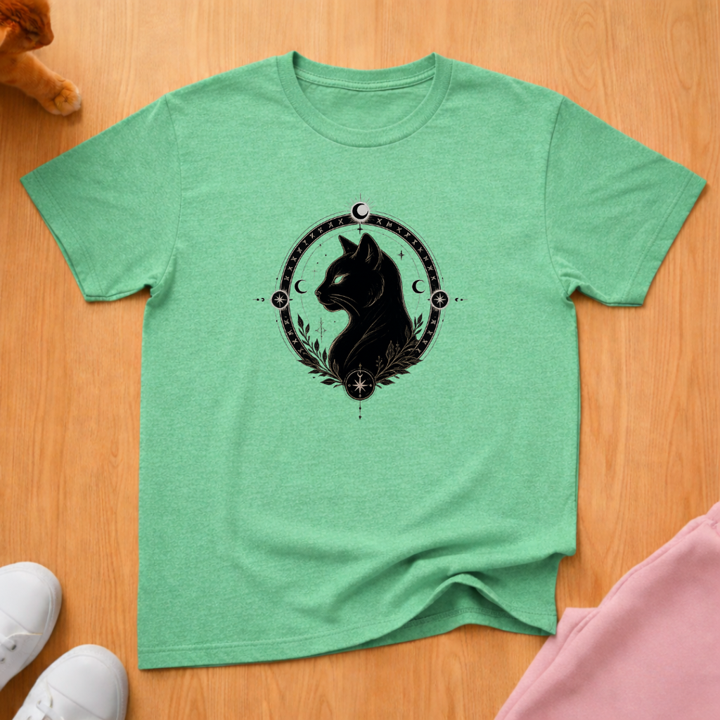 Black familiar T-shirt
