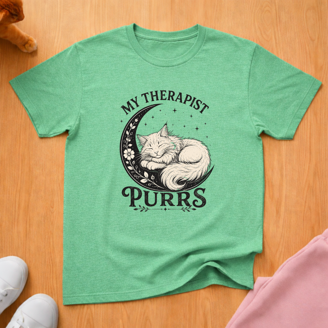 My therapist purrs T-shirt