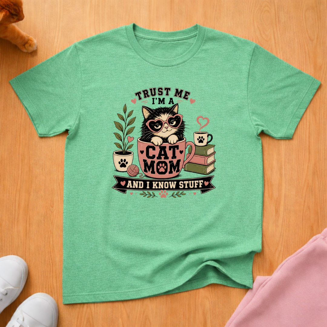 Trust me cat mom T-shirt
