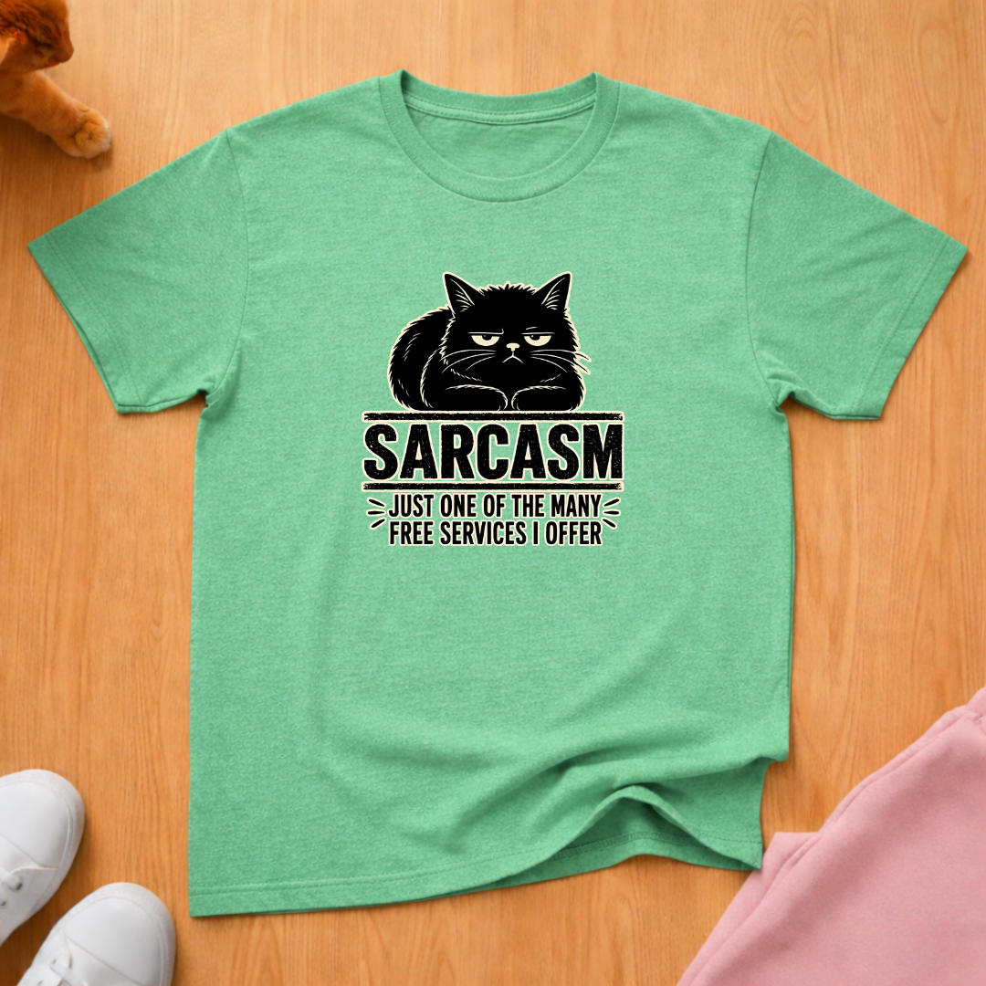Sarcasm services T-shirt