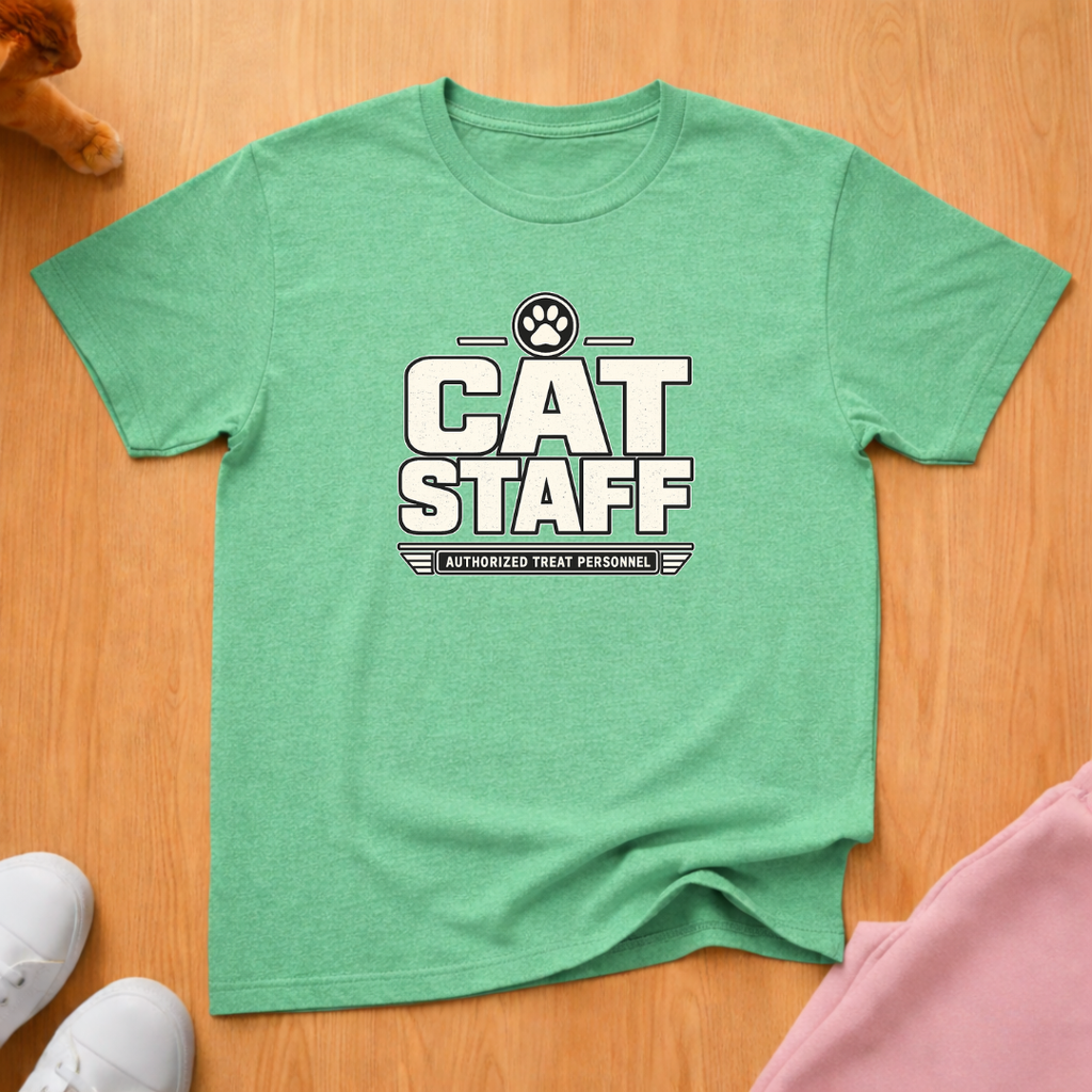 Cat staff T-shirt